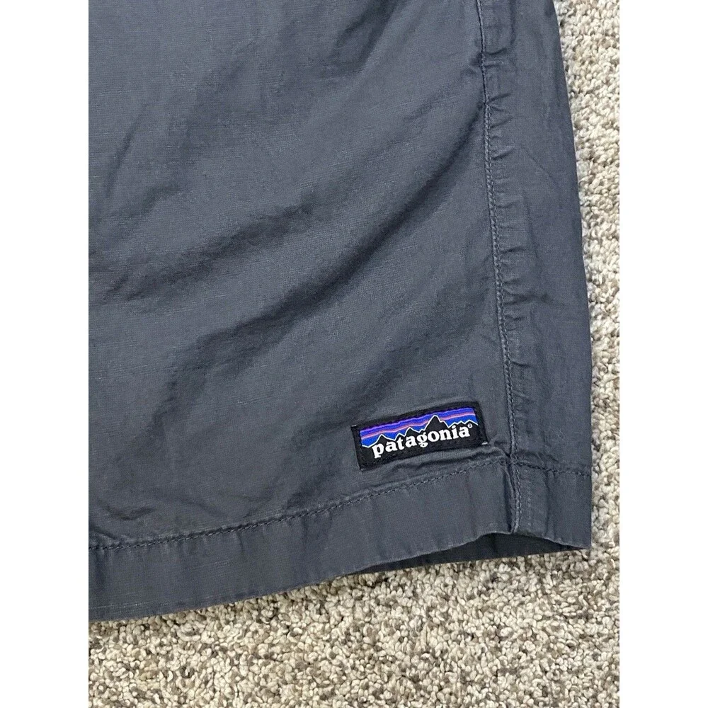 Patagonia Men's Dark Gray Flat Front Shorts